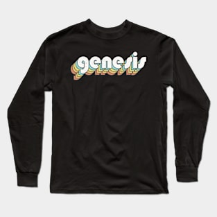 Retro Genesis Long Sleeve T-Shirt